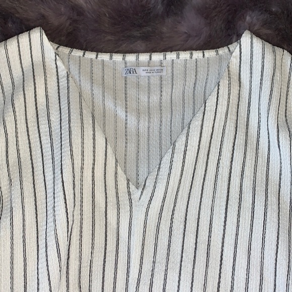 ZARA NEW Never worn striped blouse - Picture 2 of 4